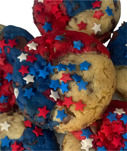 PATRIOTIC MINI COOKIE PLATTER