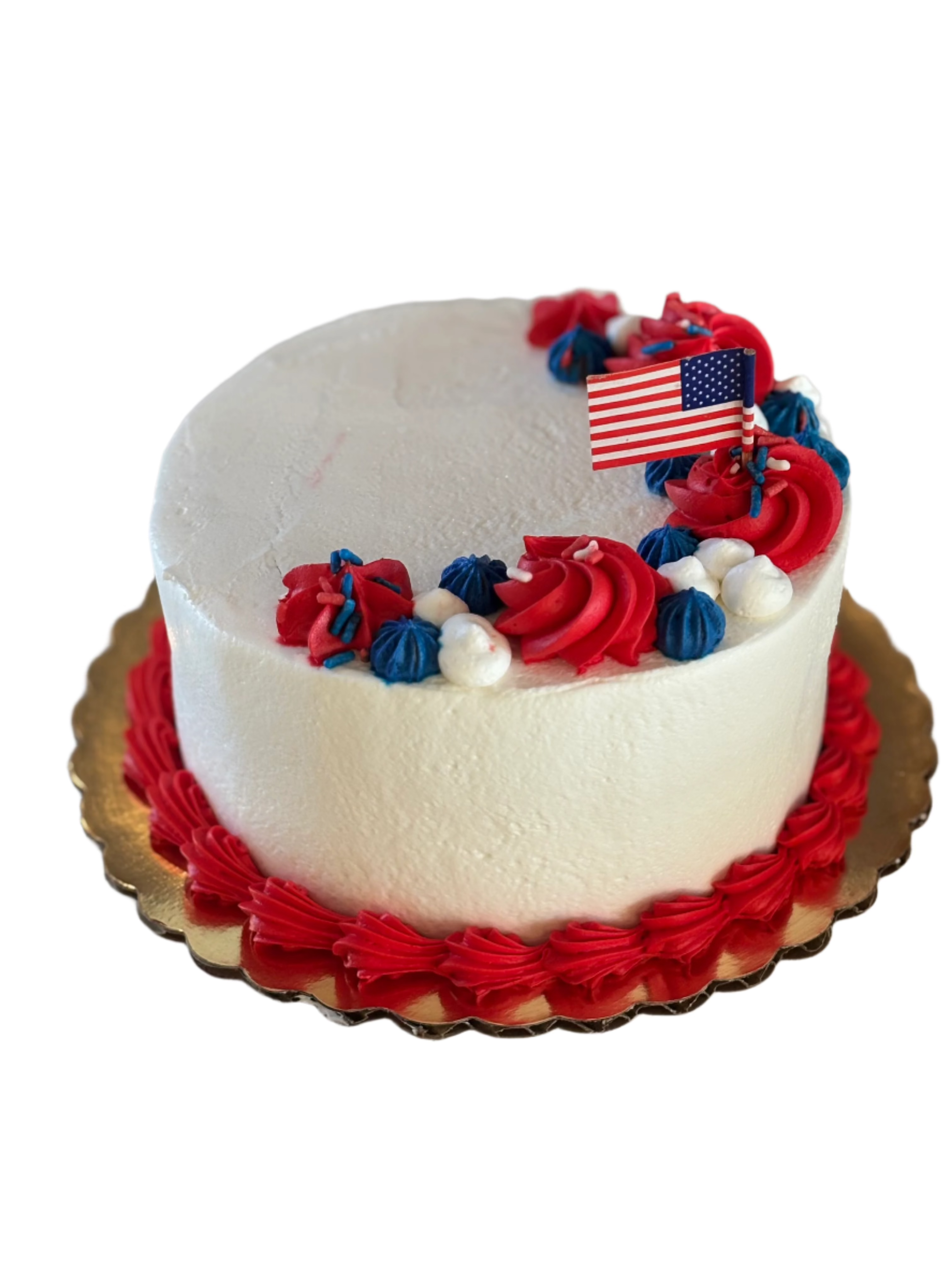 HOLIDAY CAKE- PATRIOTIC