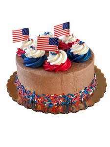 HOLIDAY CAKE- PATRIOTIC