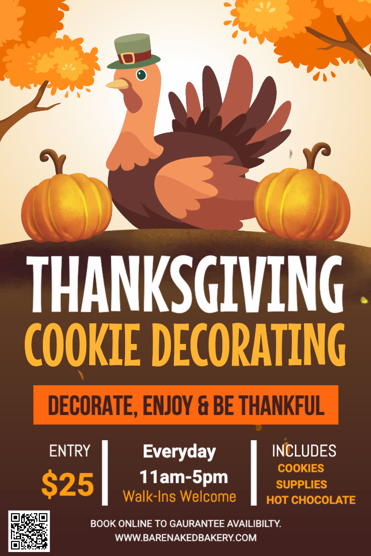 THANKSGIVING COOKIE DECORATING