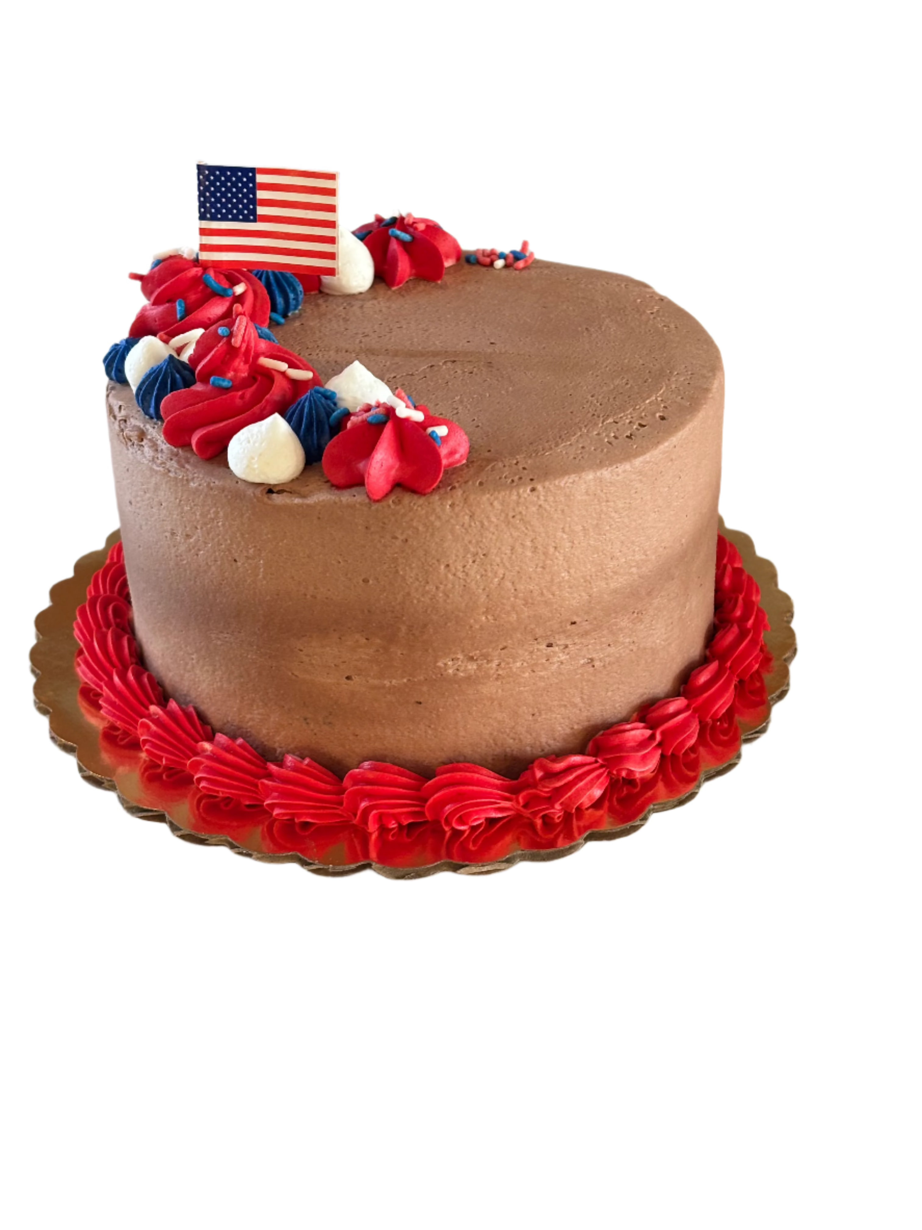 HOLIDAY CAKE- PATRIOTIC