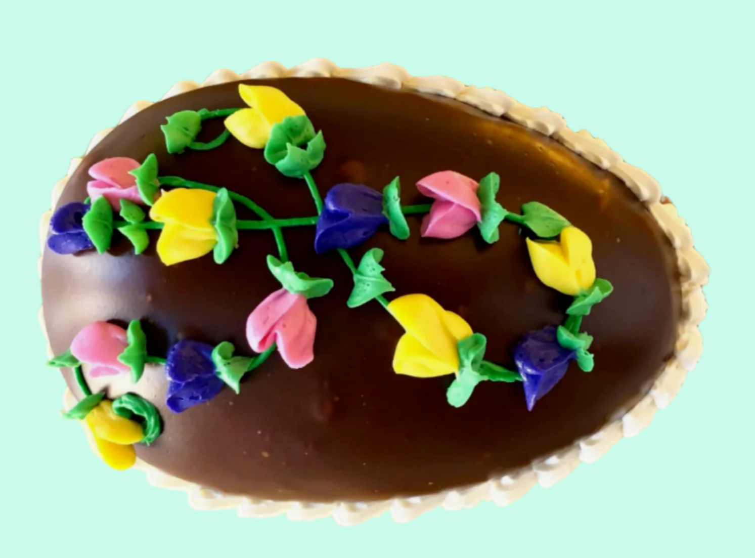EGG SHAPED CAKE