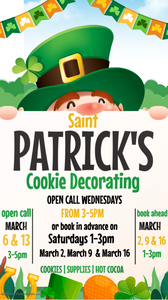 ST. PATTY'S COOKIE DECORATING