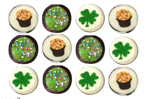 ST. PATTY CUPCAKES MINI CUPCAKES
