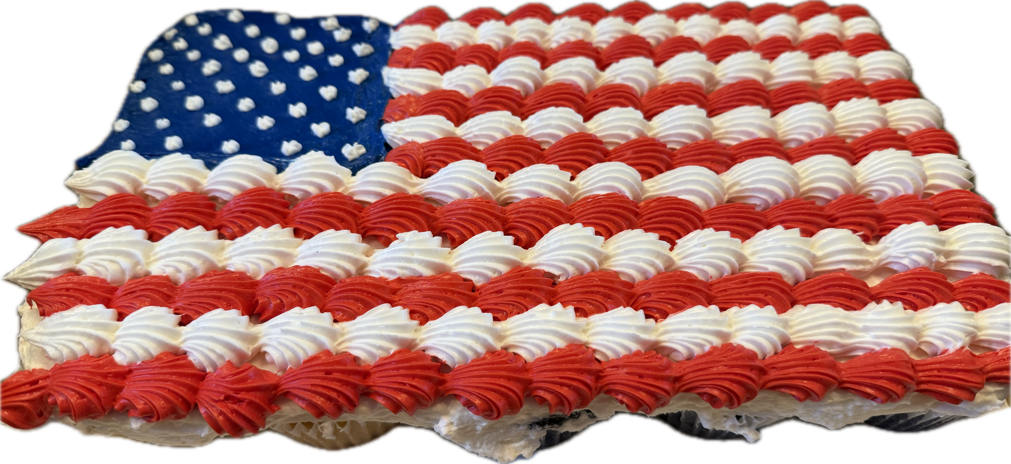 Flag Pull-Away Cupcake