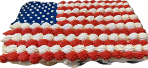 Flag Pull-Away Cupcake