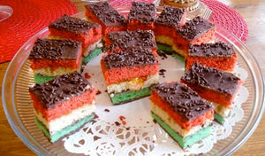 RAINBOW COOKIE PLATTER
